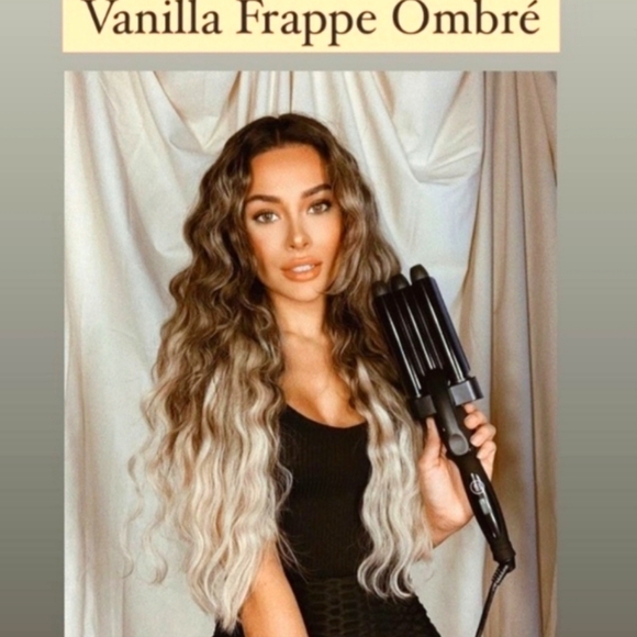 Foxylocks Vanilla frappe ombre hair extension - Picture 2 of 3